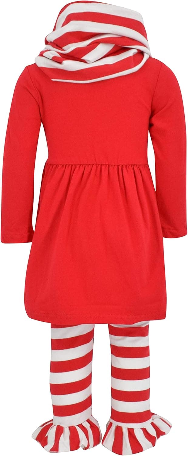 Thumbnail 2 de Unique Baby Girls 3pc Outfit Set