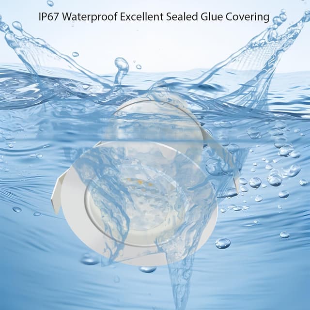 Thumbnail 2 de Auting Faretti da incasso per patio 10 pezzi, LED bianco caldo