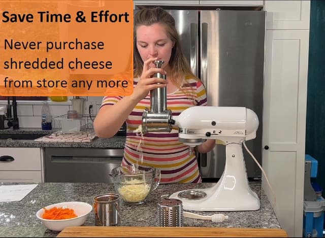 Detalle de FavorKit Slicer Shredder Attachment 3 blades