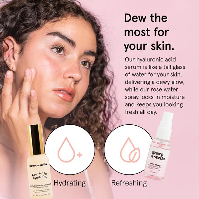 Detalle 2 de grace & stella Award Winning Skin Care Set (Weekend Reset Edit) — Vegan travel self-care gift set for women