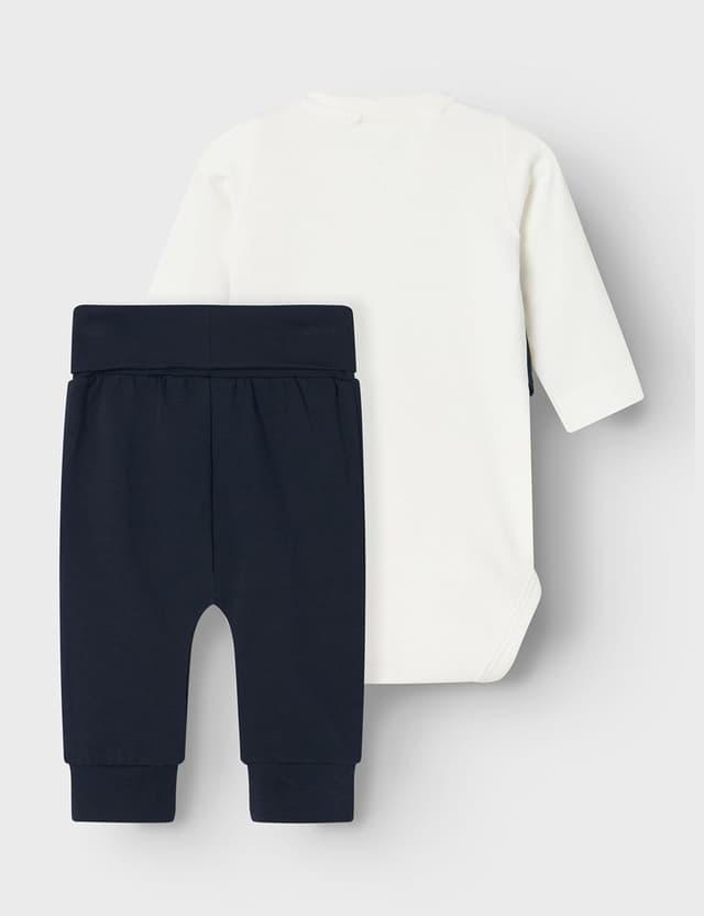Detalle de NAME IT Nbmadam LS Body Set: completo da notte unisex per bambini e ragazzi