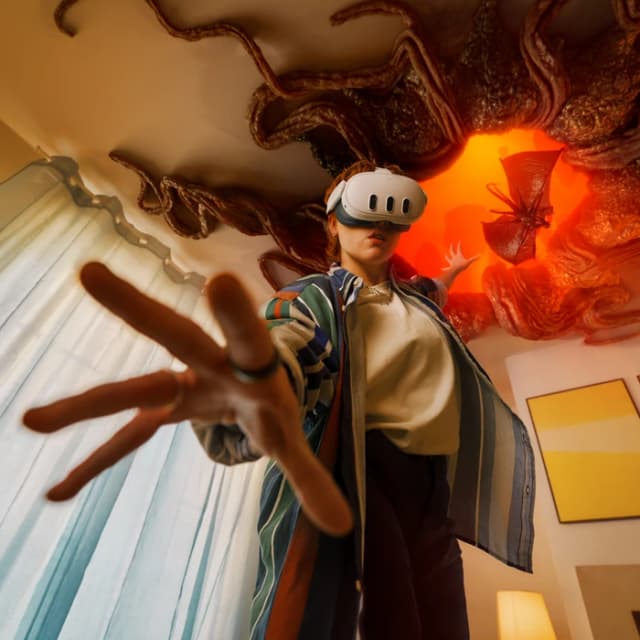 Detalle de Meta Quest 3 512GB inkl. BlueBuilt PC Link-Kabel und Elite Strap