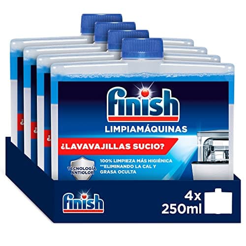 Imagen de Finish Limpiamáquinas 4 x 250 ml — elimina cal y grasa en OfertitasTOP