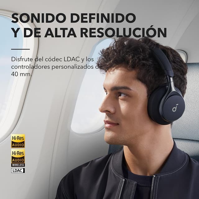Detalle 2 de Soundcore Space One 40H Auriculares ANC