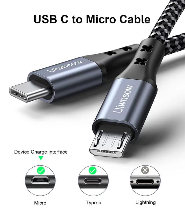 Detalle 2 de 3BAO USB‑C auf Micro USB 1 m