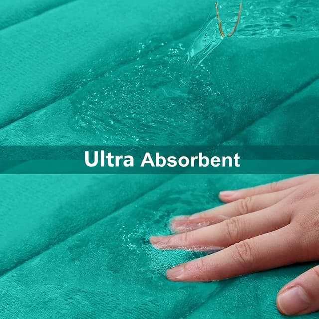 Thumbnail 4 de Buganda Memory Foam Bath Mat 24"×16" bath rug