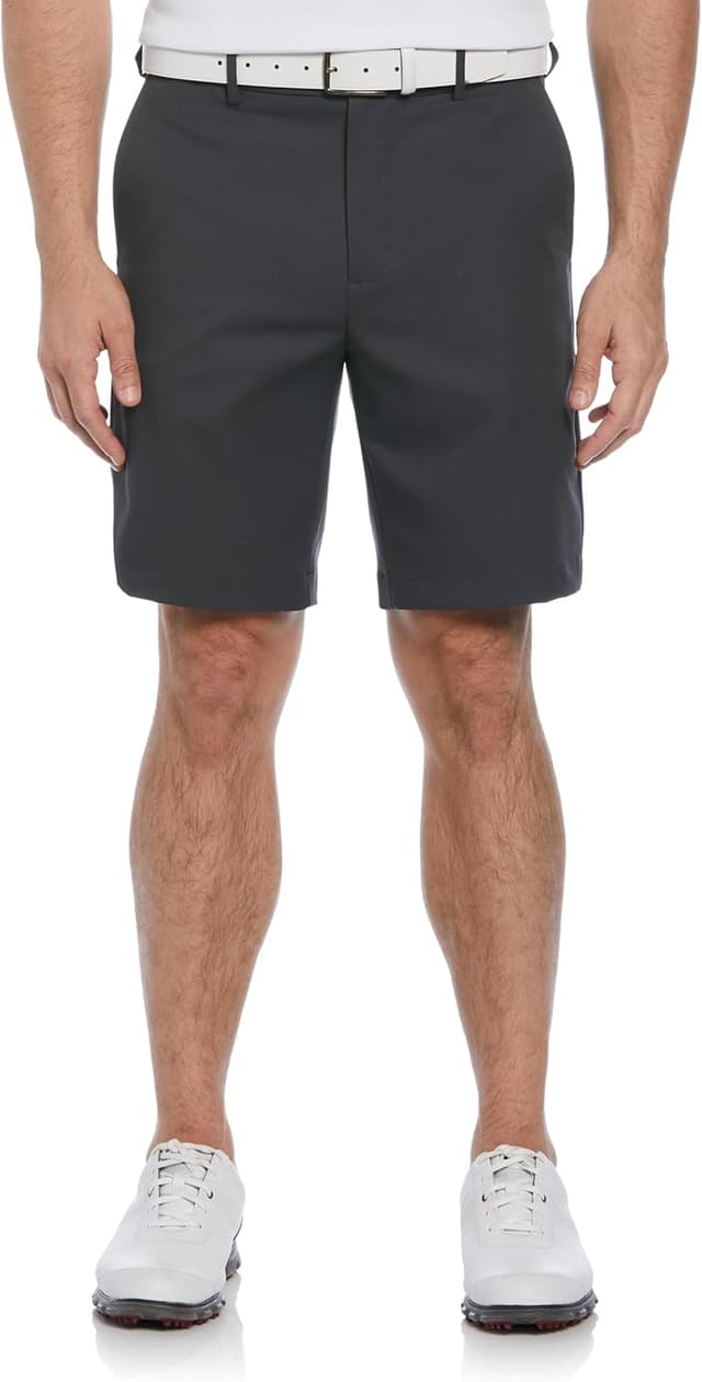 Detalle de PGA Tour Men’s 9" Golf Shorts with Expandable Waistband (Moisture-Wicking, Stretch, Sun Protection)