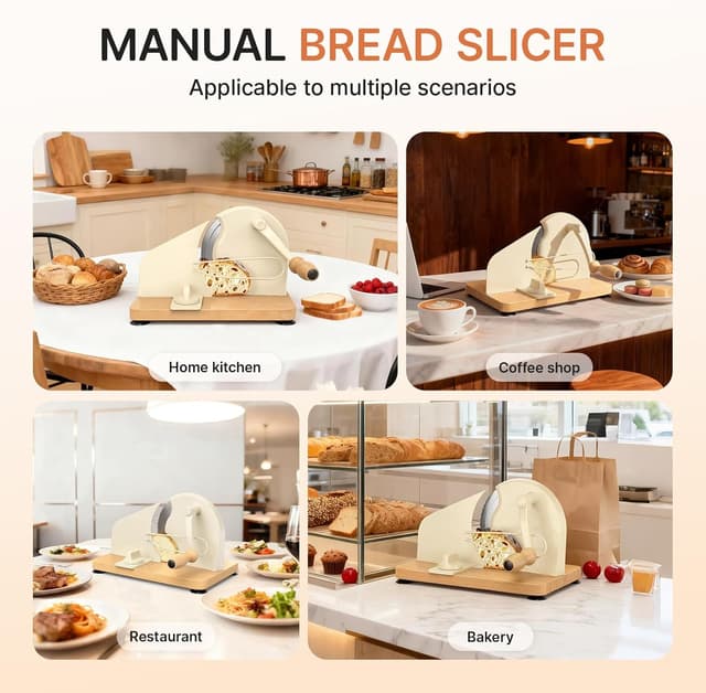Thumbnail 6 de Upgraded Manual Bread Slicer for Sourdough