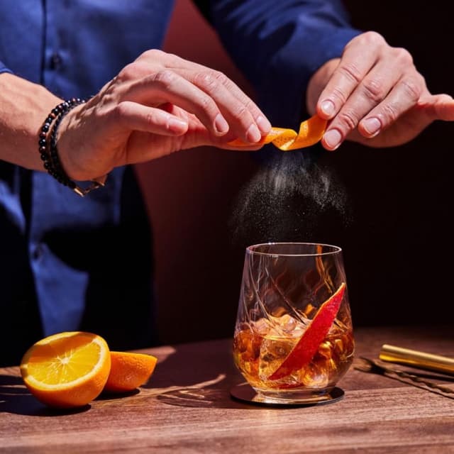 Detalle de Krosno Splendour Lumi strukturierte Trinkgläser im 3er-Set (400 ml) für Wasser, Saft, Wein & Cocktails