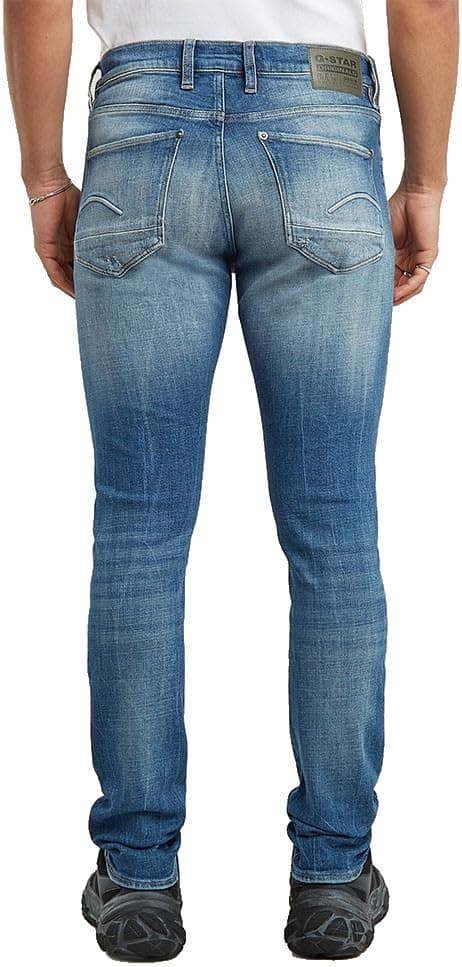 Detalle 2 de G-Star Herren Revend FWD Skinny Jeans – Revend-Fit mit Nieten-Details und Münztasche