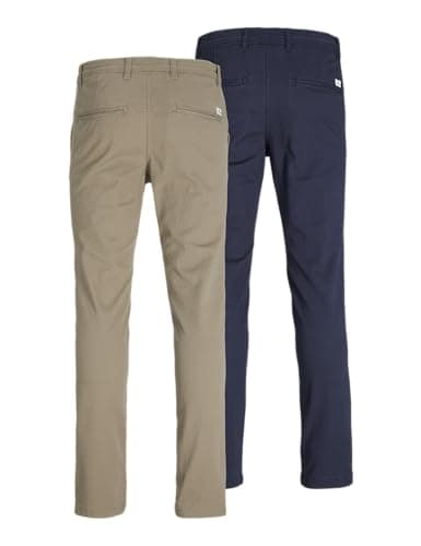 Detalle 2 de JACK & JONES Pantalones Chinos 2 unidades 36W/36L