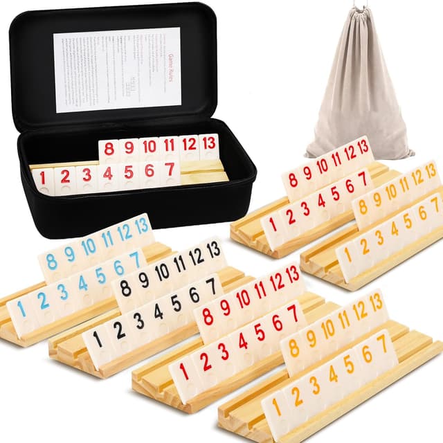 Imagen de Rummy Game Set 160 Tiles 🎲 en OfertitasTOP