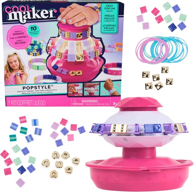 Detalle de Cool MAKER PopStyle Armband Studio für Kinder 🎨