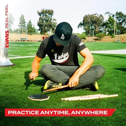 Thumbnail 2 de Evans RF-6D Almohadilla de Práctica Reversible 🥁