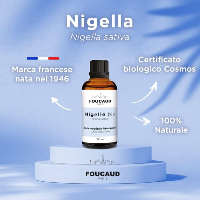 Detalle de FOUCAUD Olio di Nigella Sativa 50 ml