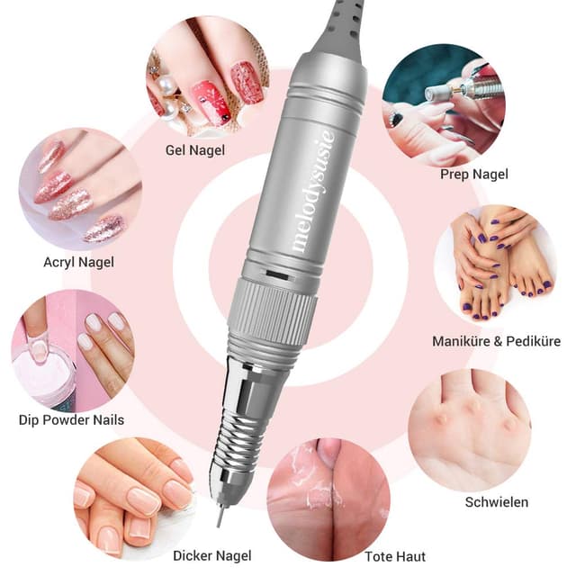 Detalle 2 de MelodySusie Nagelfräser 30000 U/min
