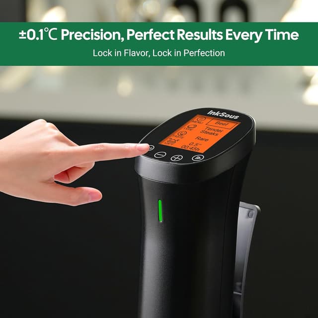 Thumbnail 3 de InkSous ISSV-200-W 1000W Wi-Fi Sous Vide Cooker