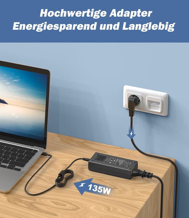 Thumbnail 2 de shefor 135W Laptop Netzteil Lenovo Slim