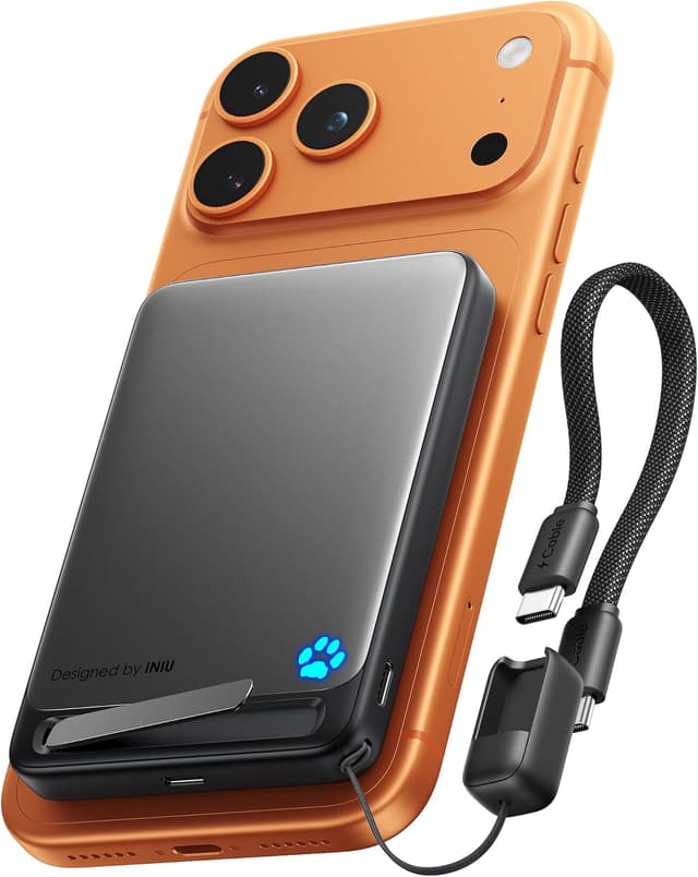 Detalle de INIU MagSafe Powerbank 10000mAh ultraschlank