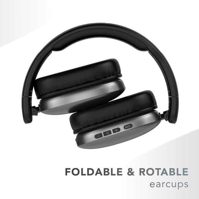 Detalle de Music Sound MAXI3 Cuffie Wireless Over-ear con ANC e playtime fino a 35h, Nero