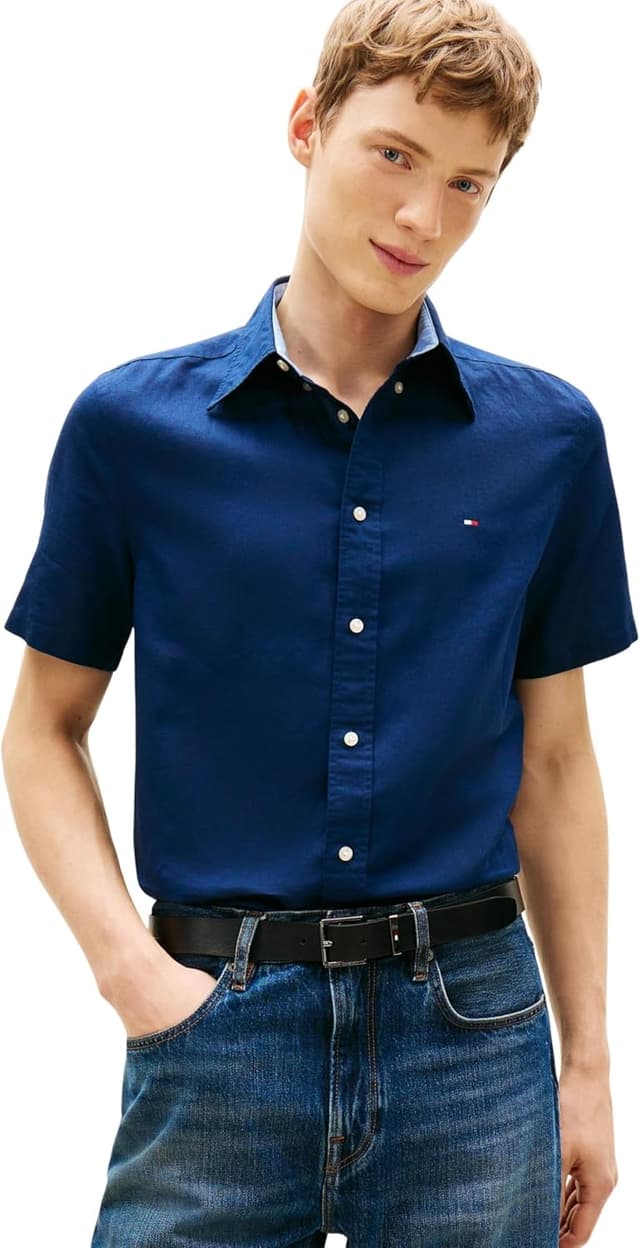 Thumbnail 6 de Tommy Hilfiger Camicia S/S Uomo