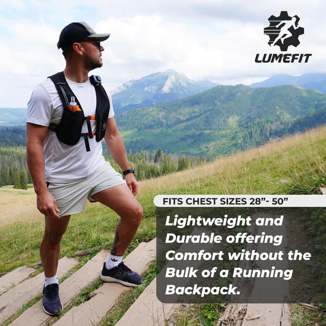 Thumbnail 4 de LUMEFIT Running Vest 500ml Bottle