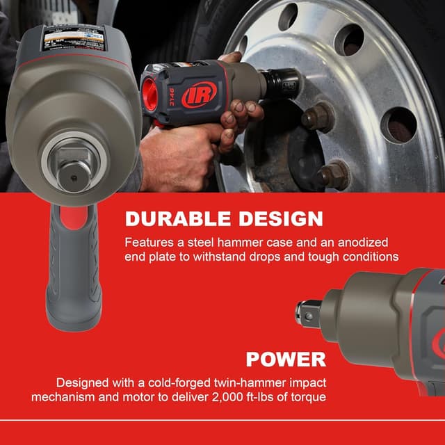Thumbnail 2 de Ingersoll‑Rand 2146Q1MAX llave de impacto 2700 Nm 📐