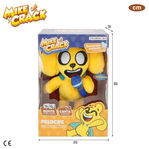 Thumbnail 5 de ColorBaby Mikecrack Peluche interactivo 29 cm