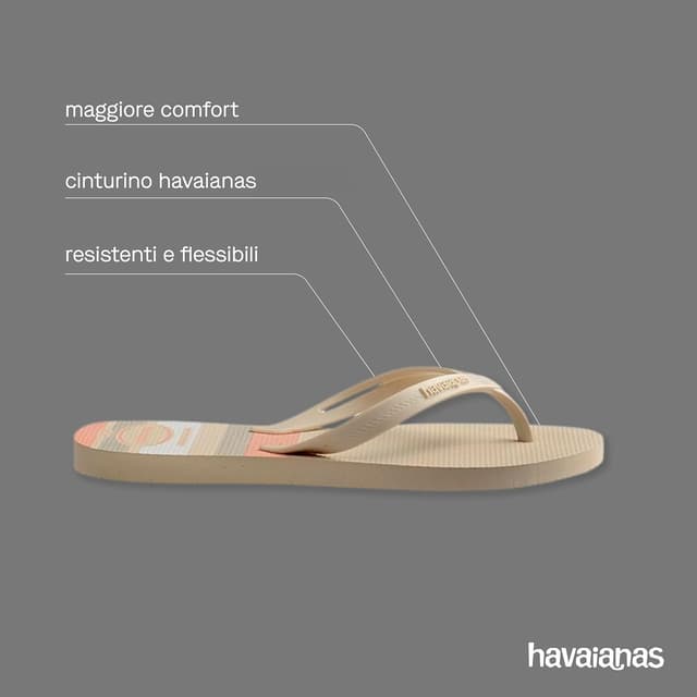 Detalle de Havaianas Elegance Print infradito eleganti da donna con suola antiscivolo