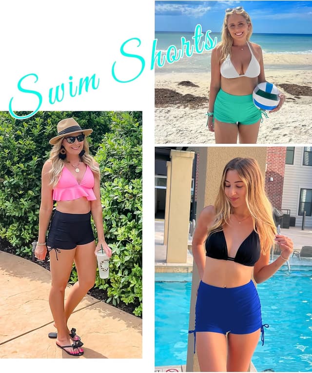 Thumbnail 3 de Bonneuitbebe High Waist Swim Shorts