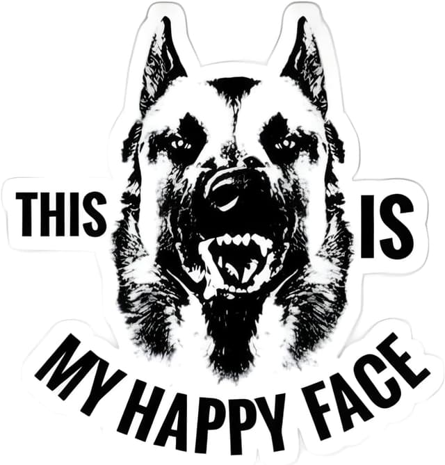 Detalle de Belgische Malinois Autoaufkleber 18 cm