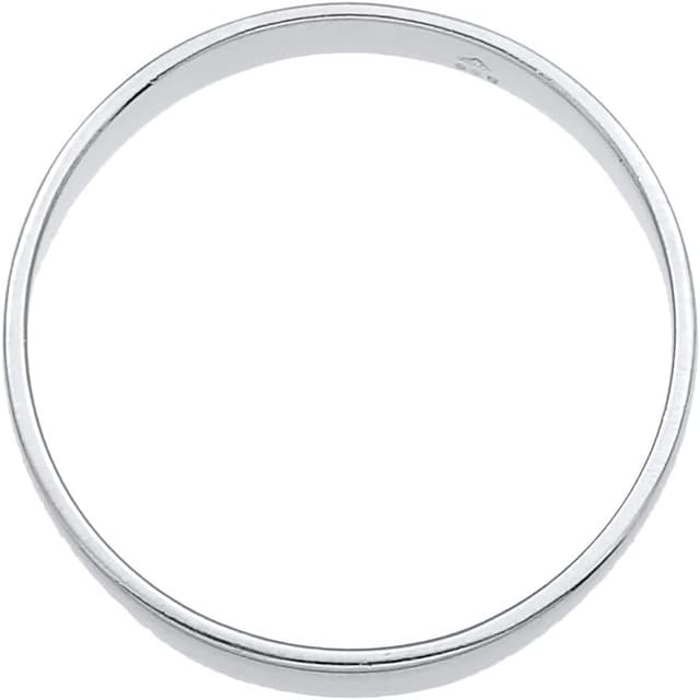 Detalle de Kuzzoi Herrenring 4,5 mm aus 925 Sterling Silber – massiver Bandring, poliert, Ringgrößen 54–66
