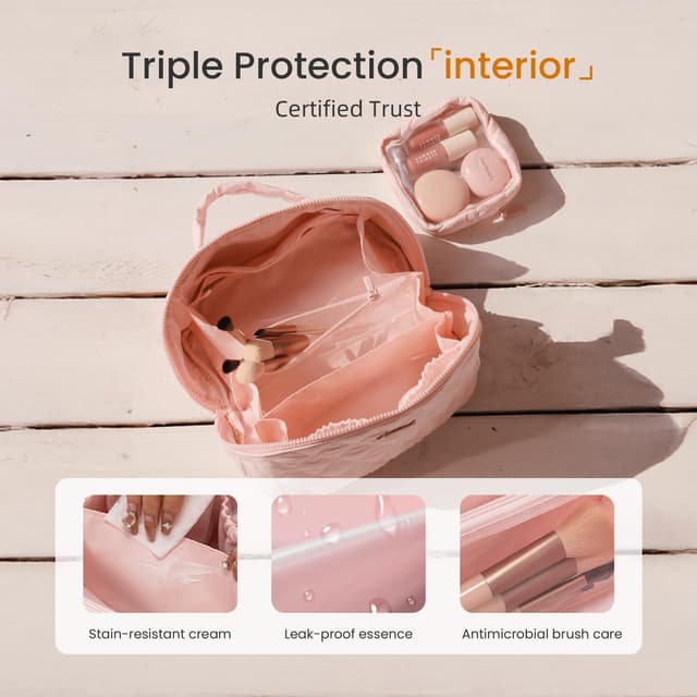 Thumbnail 4 de LOVEVOOK Travel Makeup Bag 9.8in