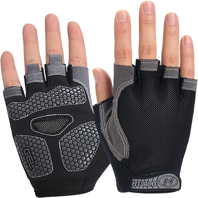 Detalle de xiluuyou Gants de musculation respirants unisex (protection paume silicone) pour fitness, tractions et cyclisme