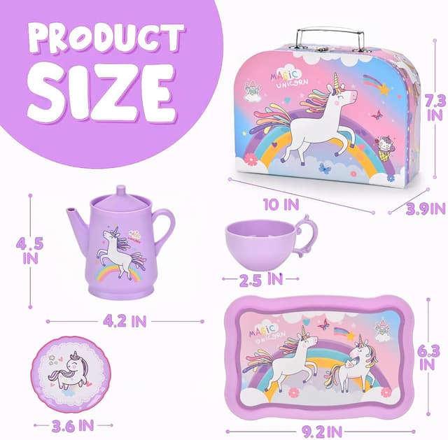 Thumbnail 6 de Unicorn Tea Party Set 19 pcs