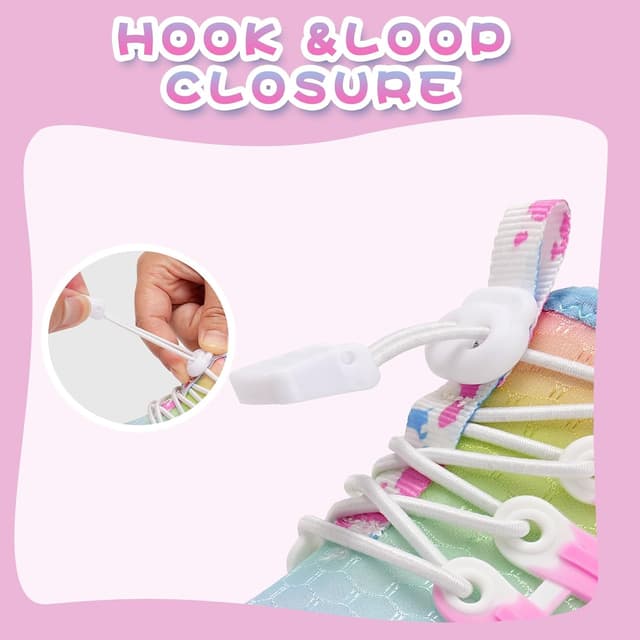 Detalle de WateLves Kinder Barfußschuhe als Wasserschuhe – rutschfeste Aquaschuhe mit Schnellverschluss