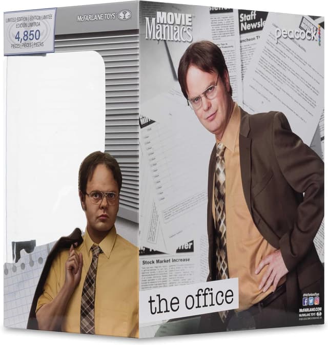 Thumbnail 6 de McFarlane Toys Dwight Schrute 6in posed figure