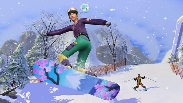 Detalle de The Sims 4 Snowy Escape Expansion Pack (Xbox One/Series X|S) – Download Code