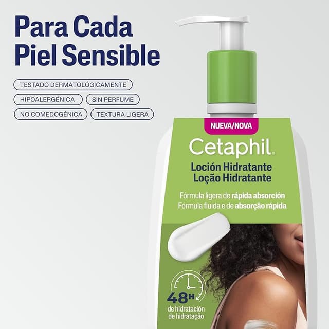 Detalle 2 de Cetaphil Piel Mixta y Sensible: Fluido 470ml + Espuma 29ml