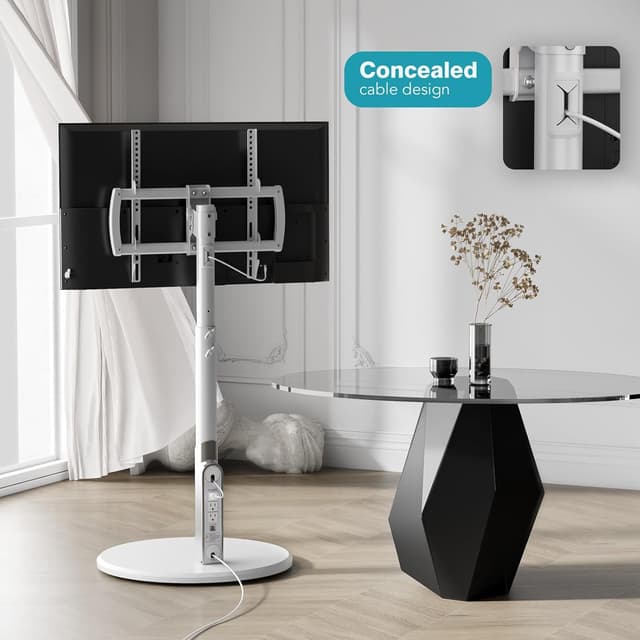 Thumbnail 5 de LLDEPLL Floor Mobile TV Stand 65" TV Cart