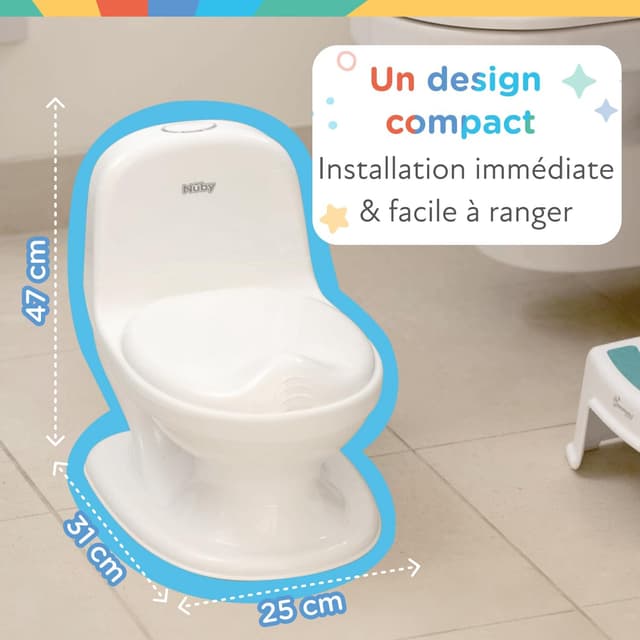 Thumbnail 4 de Nuby My Real Potty pot bébé 18 mois 🚽