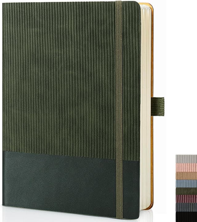 Detalle de XLOXFU A5 lined journal notebook 14.5 x 21cm