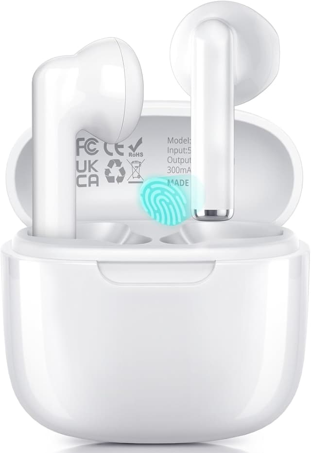 Detalle de Ciciloud Bluetooth 5.3 In-Ear Kopfhörer mit Hi‑Fi Stereoton, HD‑Mikro und 46 Stunden Laufzeit