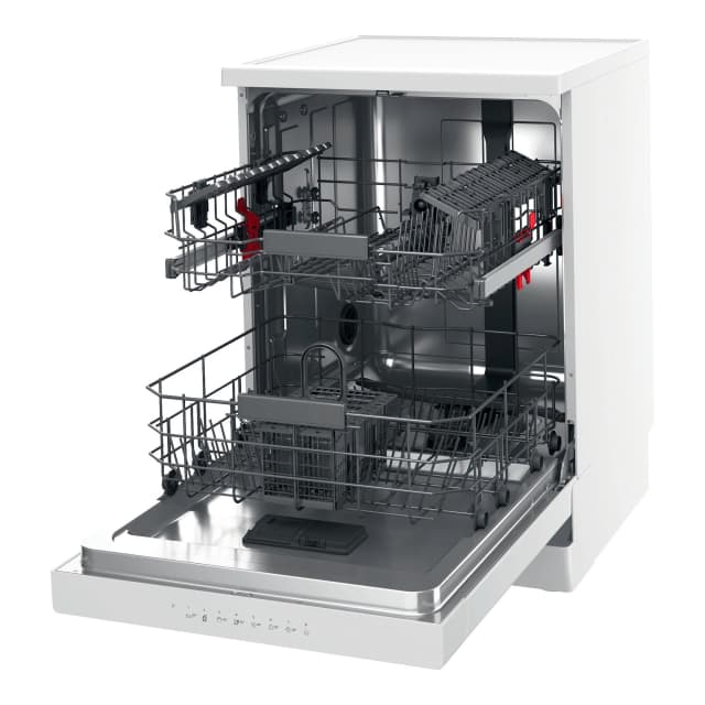 Detalle de Whirlpool WFC 3C34 (reacondicionado grado D) lavavajillas de 60 cm para 14 servicios