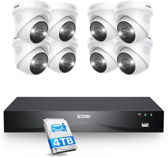 Imagen de ZOSI 32CH 4K Kit Caméra Surveillance 4TB en OfertitasTOP