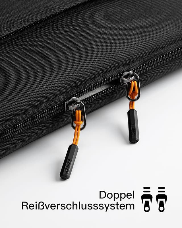 Detalle 2 de Inateck 360° Laptoptasche 14 Zoll, schwarz