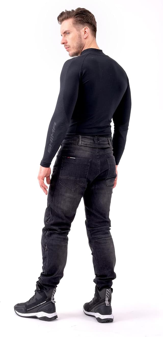 Thumbnail 5 de Shima Rider Motorrad Jeans Herren Airforce 🏍