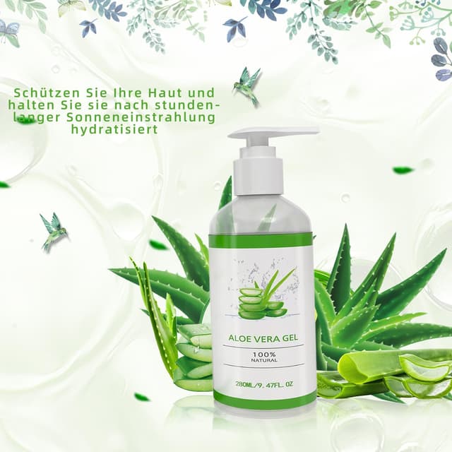 Detalle 2 de Aloe Vera Gel 280 ml für Gesicht