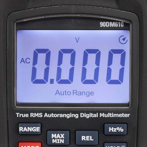 Detalle 1 de Amazon Basics Multímetro digital 6000 cuentas RMS