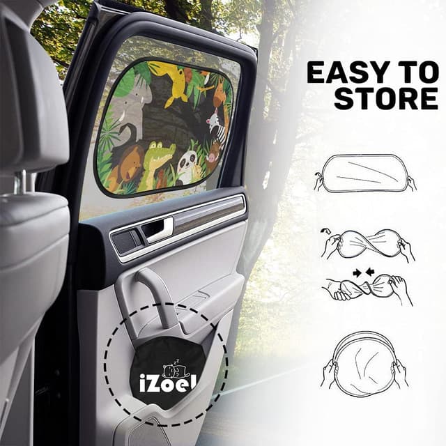 Thumbnail 6 de iZoeL Parasole Auto Bambini 51 x 31 cm